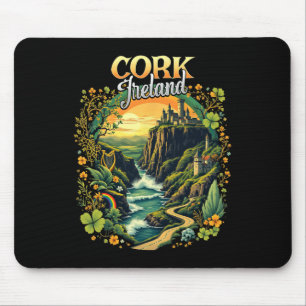 Mousepad Presente Viagem Férias Irlanda Cork Irlandês