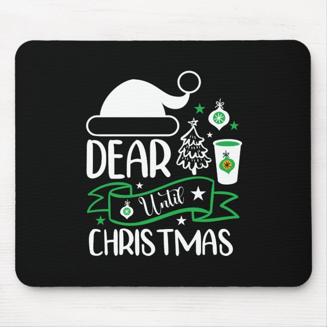 Mousepad Presente Xmas até o Natal (Frente)