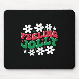 Mousepad Presente Xmas Sentindo-se feliz