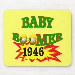 Mousepad Presentes 1946 dos t-shirt do nascido no Baby Boom