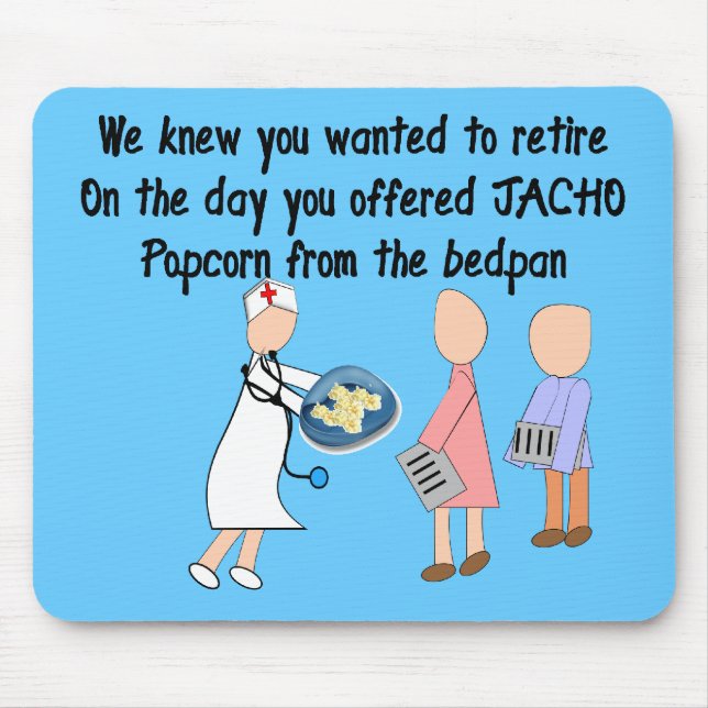 Mousepad Presentes aposentados da arte de história da (Frente)