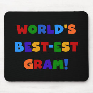 Mousepad Presentes brilhantes das cores do grama do Melhor-