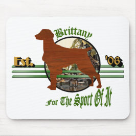 Mousepad Presentes Brittany Spaniel Americanos