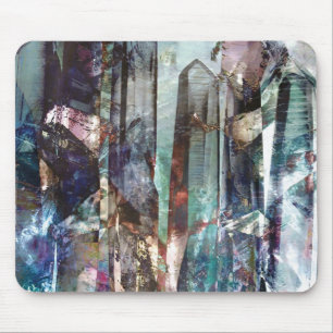 Mousepad Presentes cristalinos do abstrato 2