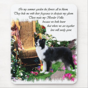 Mousepad Presentes da arte de border collie