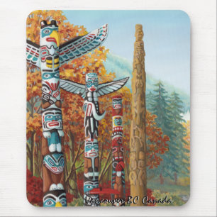 Mousepad Presentes da arte de Vancôver da lembrança de
