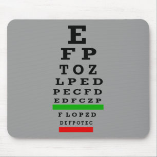 Mousepad Presentes da CARTA de OLHO