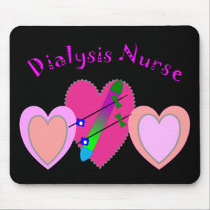 Mousepad Presentes da enfermeira da diálise