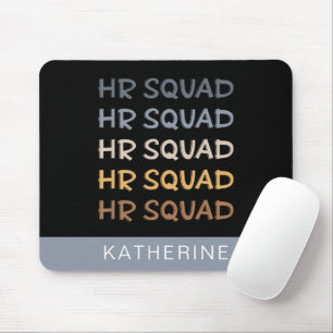 Mousepad Presentes da Equipe de Recursos Humanos no Esquadr