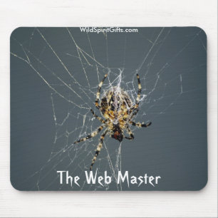 Mousepad 'Presentes da Web de aranha"