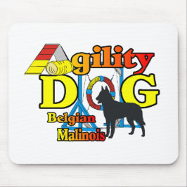 Mousepad Presentes de Agility para Malinois Belga