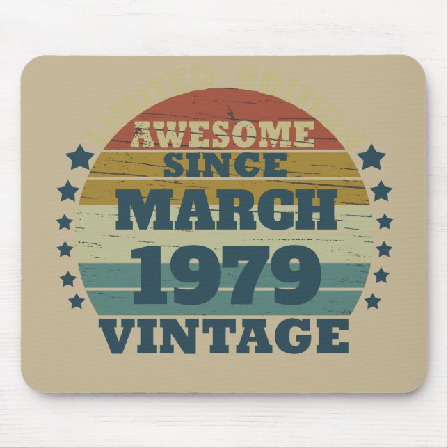 Mousepad Presentes de aniversário personalizados (Frente)