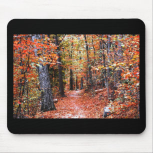 Mousepad Presentes de Aquarelas de Passagem de outono de Fl