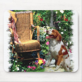 Mousepad Presentes de Arte Brittany Spaniel Americanos