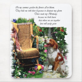 Mousepad Presentes de Arte Brittany Spaniel Americanos
