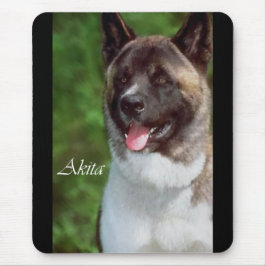 Mousepad Presentes de Arte de Akita