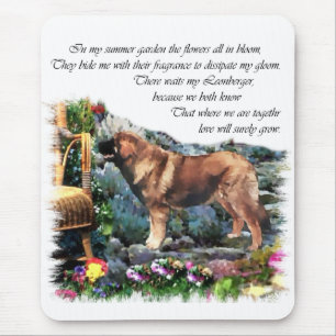 Mousepad Presentes de arte de Leonberger