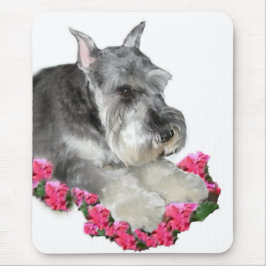 Mousepad Presentes de Arte Miniatura Schnauzer