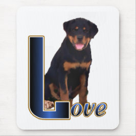 Mousepad Presentes de Arte Rottweiler