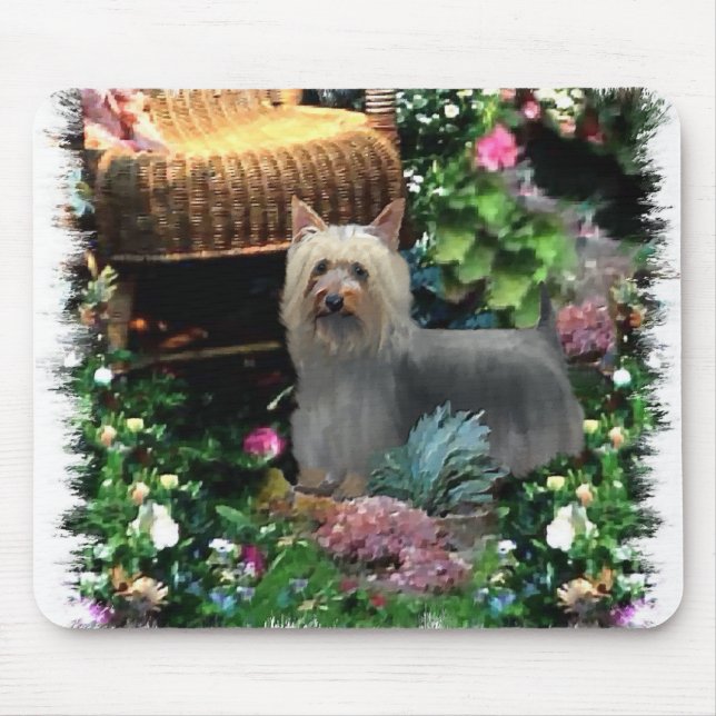 Mousepad Presentes de Arte Silky Terrier (Frente)