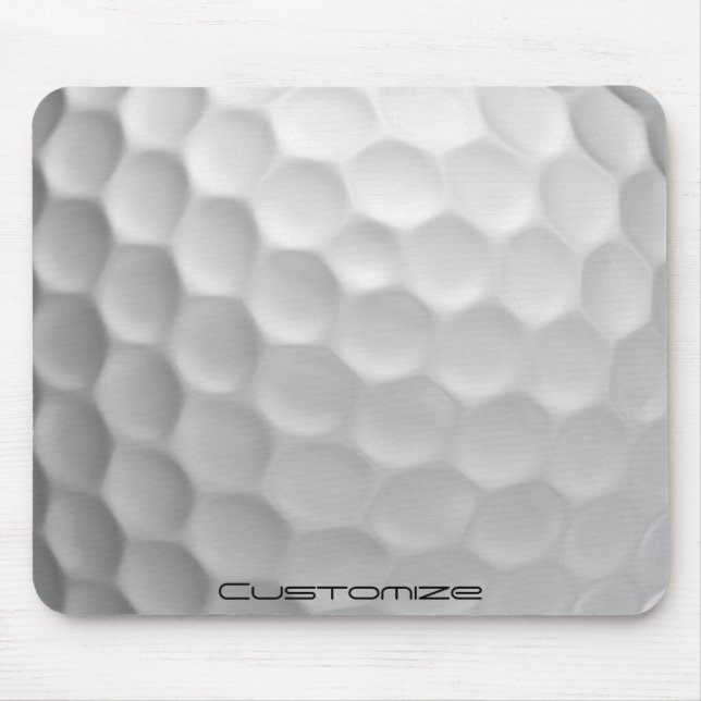 Mousepad Presentes de Bolas de Golfe Personalizadas da Séri (Frente)