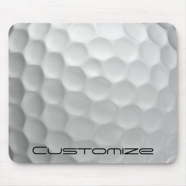Mousepad Presentes de Bolas de Golfe Personalizadas da Séri (Frente)