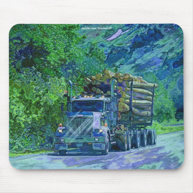 MOUSEPAD PRESENTES DE CAMINHÕES DE CAMINHÃO (Frente)