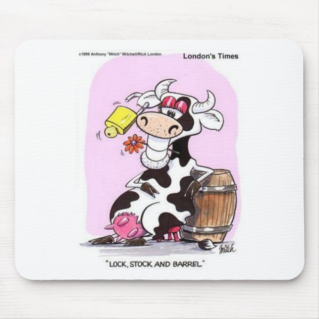 Mousepad Presentes de Camisetas e Colecionáveis do Cartoon  (Frente)