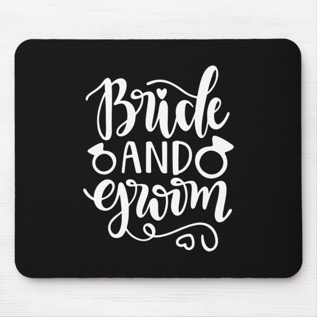 Mousepad Presentes de Casamento | Noiva E Almoço (Frente)