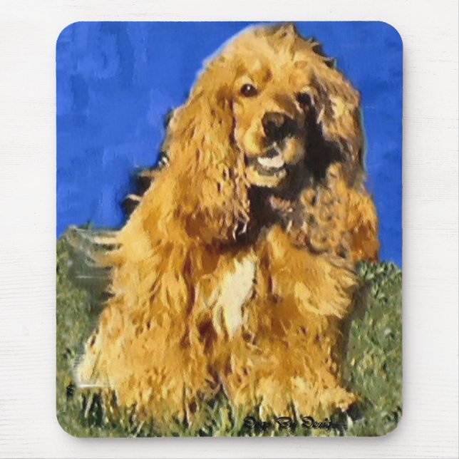 Mousepad Presentes de Cocker Spaniel (Frente)