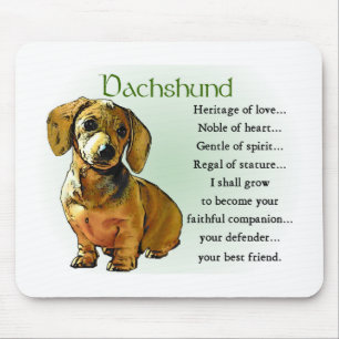 Mousepad Presentes de Dachshund