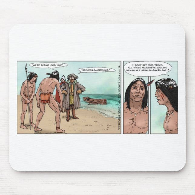 Mousepad Presentes de Desenhos Animados Excêntricos dos Pri (Frente)