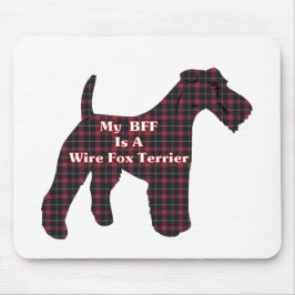 Mousepad Presentes de Fios Fox Terrier BFF