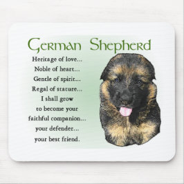Mousepad Presentes de german shepherd