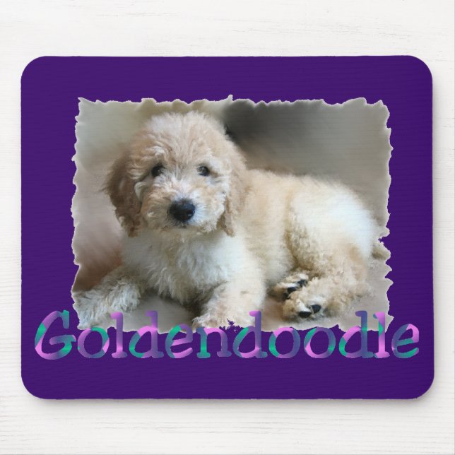 Mousepad Presentes de Goldendoodle (Frente)