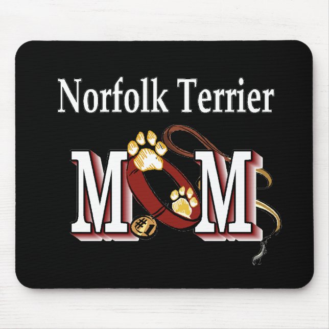 Mousepad Presentes de MOM Norfolk Terrier (Frente)