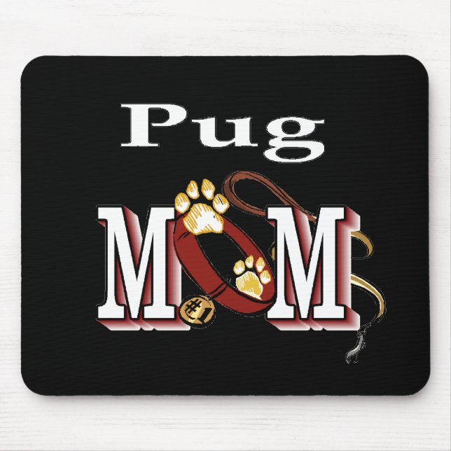 Mousepad Presentes de MOM Pug (Frente)