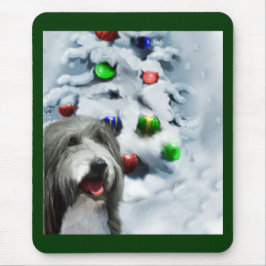Mousepad Presentes de Natal Collie
