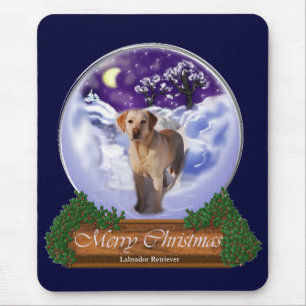 Mousepad Presentes de Natal do Labrador Retriever