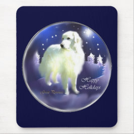 Mousepad Presentes de Natal dos Pirenéus excelentes