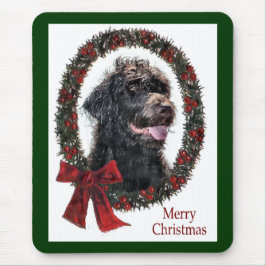 Mousepad Presentes de Natal Labradoodle