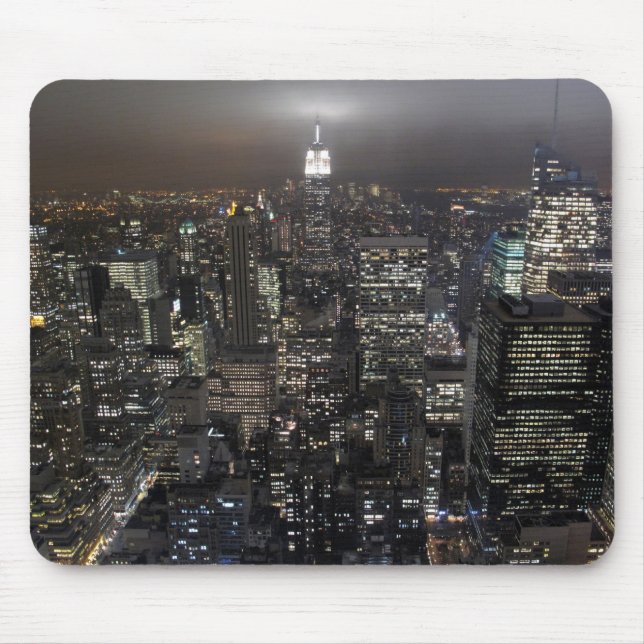 Mousepad Presentes de Nova Iorque de paisagem urbana de Mou (Frente)