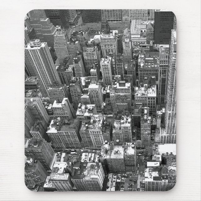 Mousepad Presentes de Nova Iorque de paisagem urbana de Mou (Frente)