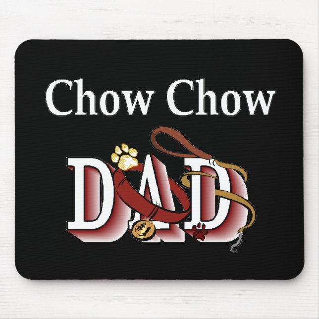 Mousepad Presentes de PAI Chow Chow (Frente)