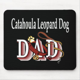 Mousepad Presentes de PAI de Cães-Leopardo Catahoula