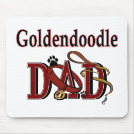 Mousepad Presentes de Pai de Goldendoodle