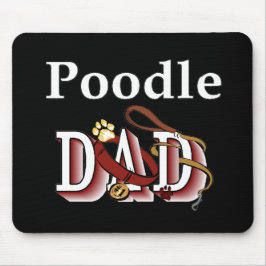 Mousepad Presentes de Pai de Poodle