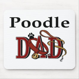 Mousepad Presentes de Pai de Poodle