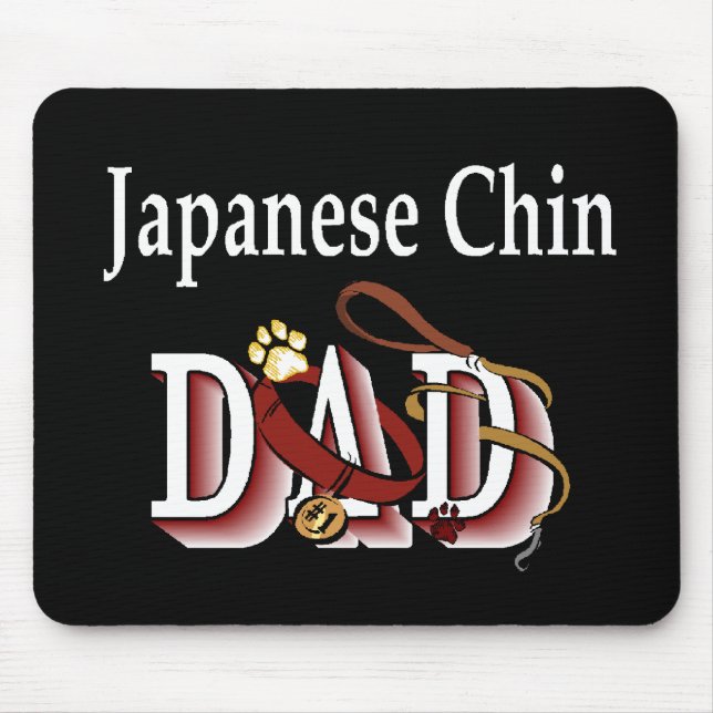 Mousepad Presentes de Pai de queixo japonês (Frente)