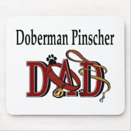 Mousepad Presentes de PAI Doberman Pinscher